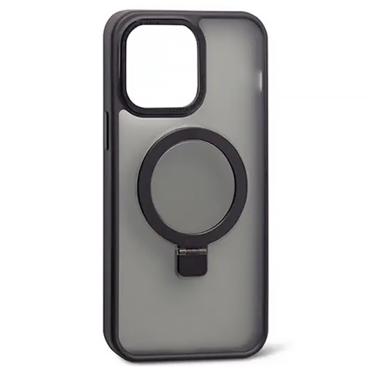 Чехол Foggy AG with MagSafe Case for iPhone 15 Pro Max Black - цена, характеристики, отзывы, рассрочка, фото 1