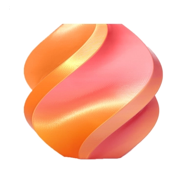 PLA пластик Silk шелковый Dual Color Bambu Lab Filament Gilded Rose с RFID чипом для 3D-принтера LA0120 1kg - цена, характеристики, отзывы, рассрочка, фото 1