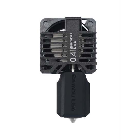 Хотенд із загартованим соплом у зборі для 3D-принтера P1 Bambu Lab BL0013U 0.4 mm Black