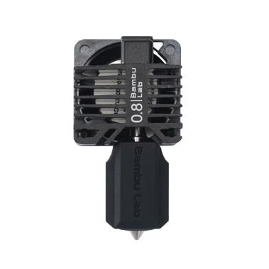 Хотенд с закаленным соплом в сборе для 3D-принтера P1 Bambu Lab BL0015U 0.8 mm Black - цена, характеристики, отзывы, рассрочка, фото 1