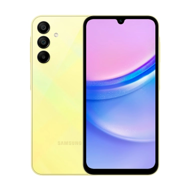 Смартфон Samsung Galaxy A15 LTE 8/256Gb Yellow UA - цена, характеристики, отзывы, рассрочка, фото 1