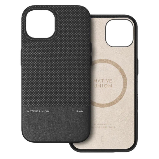 Чохол Native Union Classic Case with MagSafe for iPhone 15 Black - цена, характеристики, отзывы, рассрочка, фото 1