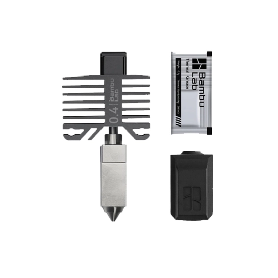 Сопло из нержавеющей стали для 3D-принтера X1 и P1 Bambu lab BL0043U 0.4 mm Black