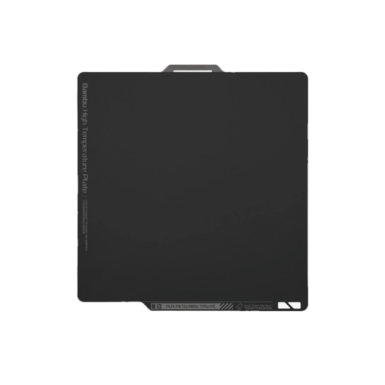 Пластина High Temperature Plate (Smooth PEI) для 3D-принтера Bambu Lab BL0062U Black