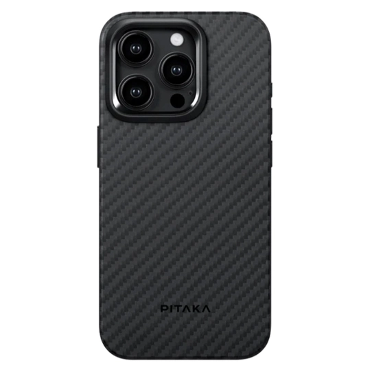 Чохол Pitaka MagEZ Case Pro 4 Twill 1500D for iPhone 15 Pro Max Black/Grey