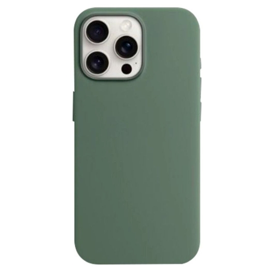 Чохол Monblan Silicone Case wiht MagSafe for iPhone 15 Pro Max Cypress - цена, характеристики, отзывы, рассрочка, фото 1