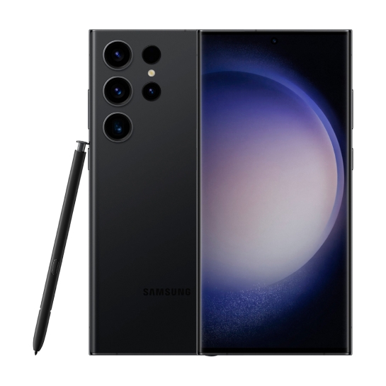 Смартфон Samsung Galaxy S23 Ultra 5G 12/256Gb Black Global - цена, характеристики, отзывы, рассрочка, фото 1