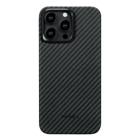 Чохол Pitaka MagEZ Case Pro 4 Twill 1500D for iPhone 15 Pro Black/Grey - цена, характеристики, отзывы, рассрочка, фото 1