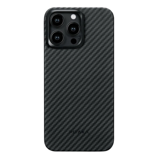 Чохол Pitaka MagEZ Case Pro 4 Twill 1500D for iPhone 15 Pro Black/Grey