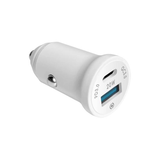 Автомобільний зарядний пристрій Piko CC 302QP 20W White