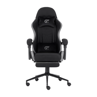 Игровое кресло GT Racer X-2324 Gray/Black - цена, характеристики, отзывы, рассрочка, фото 1