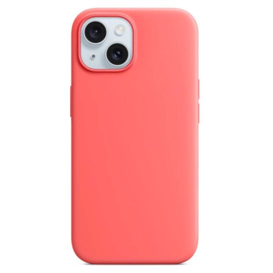 Чехол Monblan Silicone Case with MagSafe for iPhone 13 Nectarine