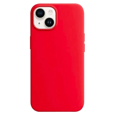 Чохол Monblan Silicone Case with MagSafe for iPhone 13 Red - цена, характеристики, отзывы, рассрочка, фото 1