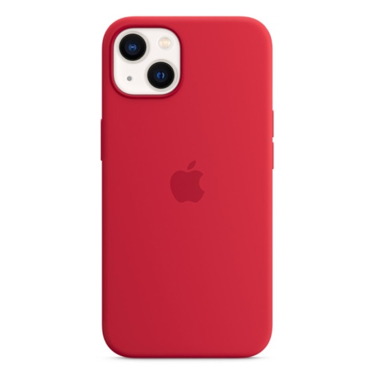 Чохол Monblan Silicone Case wiht MagSafe for iPhone 13 Red - цена, характеристики, отзывы, рассрочка, фото 1