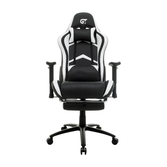 Игровое кресло GT Racer X-2534-F Black/White