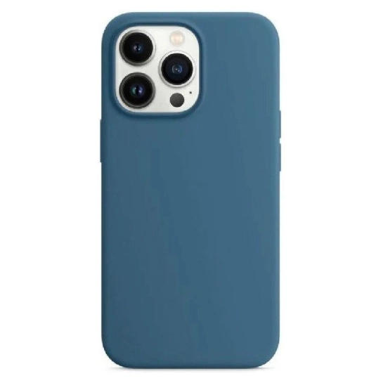 Чехол Monblan Silicone Case with MagSafe for iPhone 13 Pro Blue Jay