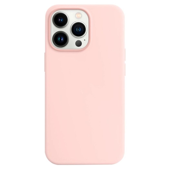 Чохол Monblan Silicone Case with MagSafe for iPhone 13 Pro Chalk Pink - ціна, характеристики, відгуки, розстрочка, фото 1