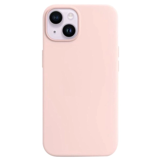 Чехол Monblan Silicone Case with MagSafe for iPhone 14 Chalk Pink
