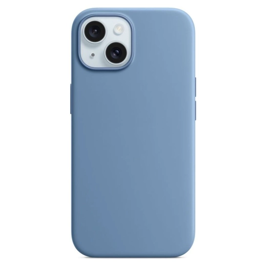 Чехол Monblan Silicone Case with MagSafe for iPhone 14 Sky