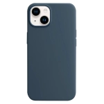 Чехол Monblan Silicone Case with MagSafe for iPhone 14 Storm Blue