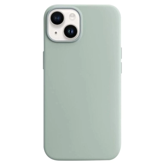 Чехол Monblan Silicone Case with MagSafe for iPhone 14 Succulent