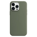 Чехол Monblan Silicone Case with MagSafe for iPhone 14 Pro Olive