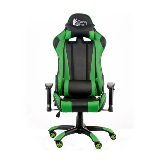 Ігрове крісло Special4You ExtremeRace E5623 Black/Green