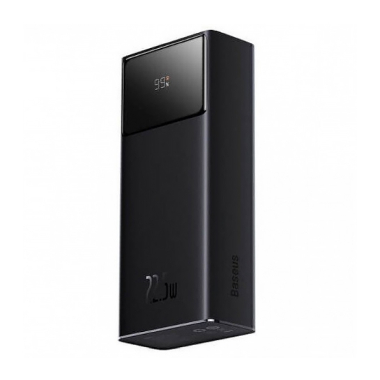 Зовнішній акумулятор Baseus Star-Lord Digital Display 22.5W 30000mAh Black - ціна, характеристики, відгуки, розстрочка, фото 1