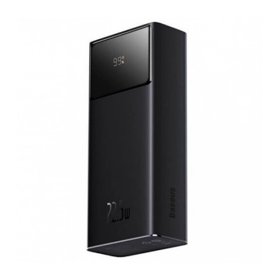 Зовнішній акумулятор Baseus Star-Lord Digital Display 22.5W 30000mAh Black