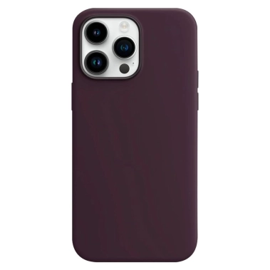 Чехол Monblan Silicone Case with MagSafe for iPhone 14 Pro Max Elderberry - цена, характеристики, отзывы, рассрочка, фото 1