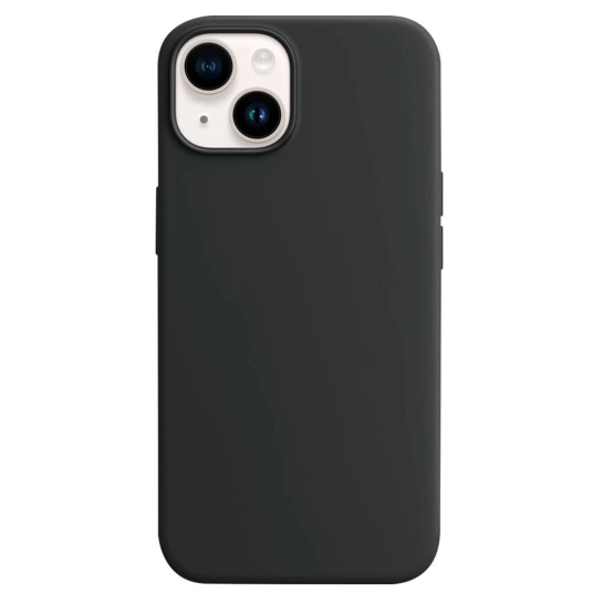Чехол Monblan Silicone Case with MagSafe for iPhone 14 Midnight