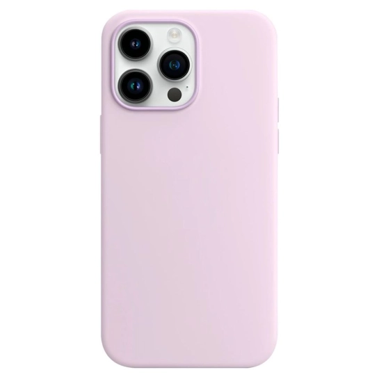 Чехол Monblan Silicone Case with MagSafe for iPhone 14 Pro Max Lilac
