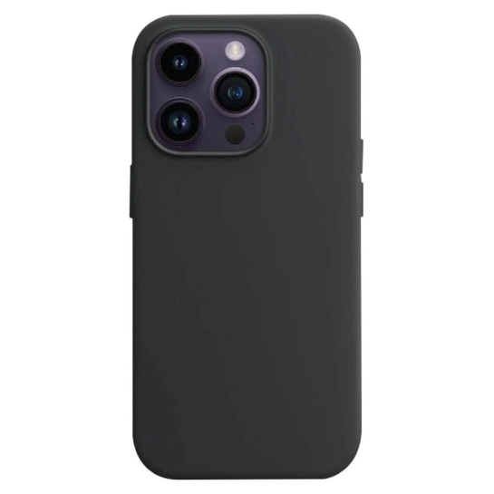 Чехол Monblan Silicone Case with MagSafe for iPhone 14 Pro Max Midnight - цена, характеристики, отзывы, рассрочка, фото 1