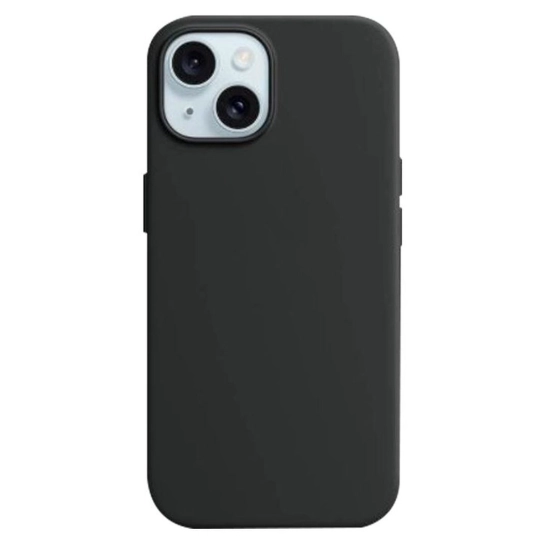 Чехол Monblan Silicone Case with MagSafe for iPhone 15 Black