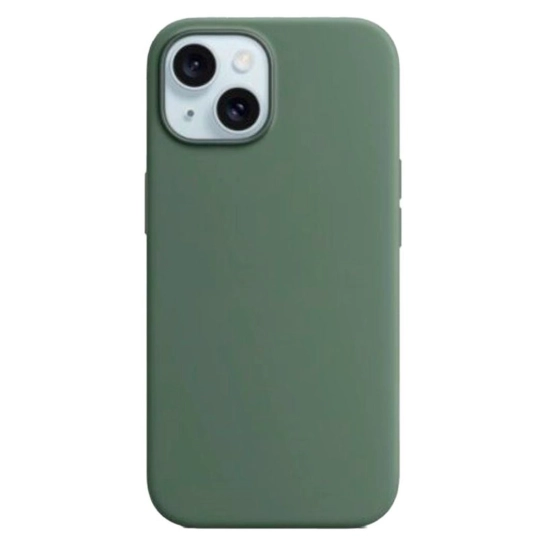 Чехол Monblan Silicone Case with MagSafe for iPhone 15 Cypress