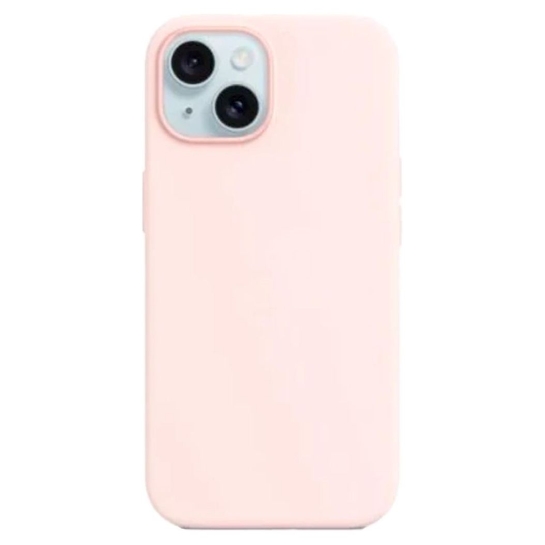 Чохол Monblan Silicone Case with MagSafe for iPhone 15 Light Pink - ціна, характеристики, відгуки, розстрочка, фото 1