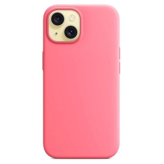 Чехол Monblan Silicone Case with MagSafe for iPhone 15 Pink