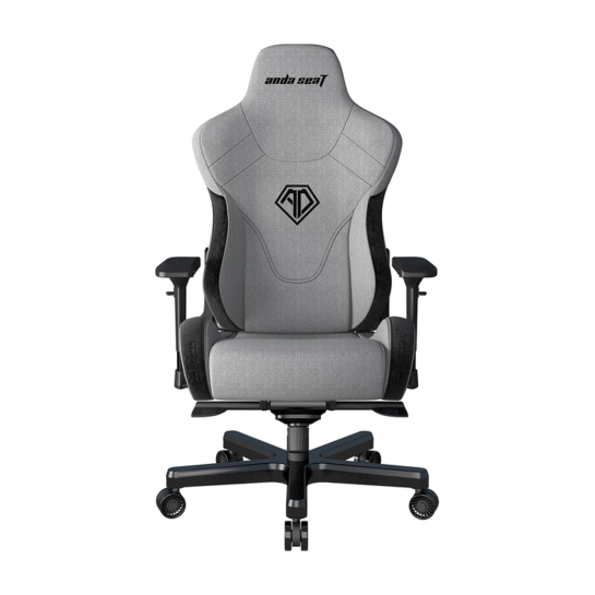 Игровое кресло Anda Seat T-Pro 2 Size XL Linen Fabric Grey/Black