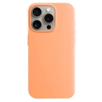 Чохол Monblan Silicone Case with MagSafe for iPhone 15 Pro Orange Sorbet