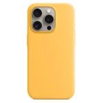 Чехол Monblan Silicone Case with MagSafe for iPhone 15 Pro Max Sunshine