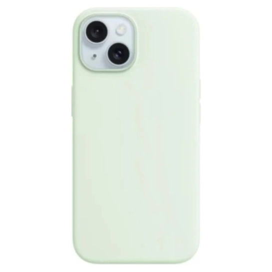 Чехол Monblan Silicone Case with MagSafe for iPhone 15 Soft Mint