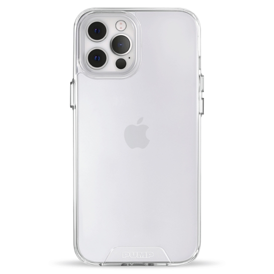 Чехол Pump Transparency Silver Button Case for iPhone 12 Pro Max Clear - цена, характеристики, отзывы, рассрочка, фото 1