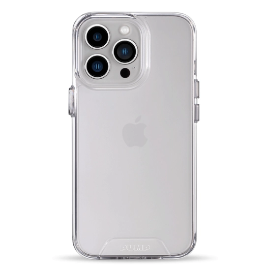 Чехол Pump Transparency Silver Button Case for iPhone 13 Pro Clear