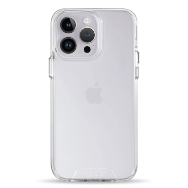 Чехол Pump Transparency Silver Button Case for iPhone 14 Pro Clear - цена, характеристики, отзывы, рассрочка, фото 1