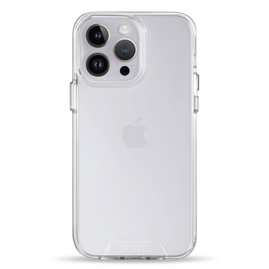 Чехол Pump Transparency Silver Button Case for iPhone 14 Pro Clear - цена, характеристики, отзывы, рассрочка, фото 1