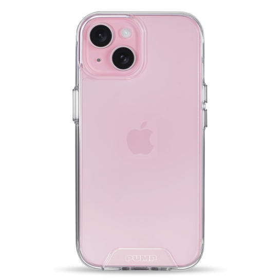 Чохол Pump Transparency Silver Button Case for iPhone 15 Clear - ціна, характеристики, відгуки, розстрочка, фото 1