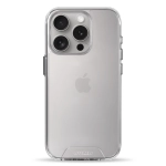 Чехол Pump Transparency Silver Button Case for iPhone 15 Pro Clear