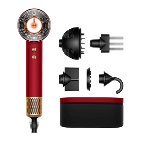 Фен Dyson Supersonic HD16 Nural Red Velvet/Gold - цена, характеристики, отзывы, рассрочка, фото 1