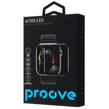 Защитное стекло Proove Achilles Apple Watch Series 4/5/6/SE/SE2 40 mm Black - цена, характеристики, отзывы, рассрочка, фото 1