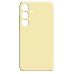 Чехол Make Silicone for Samsung S24 Plus Yellow (MCL-SS24PYE)